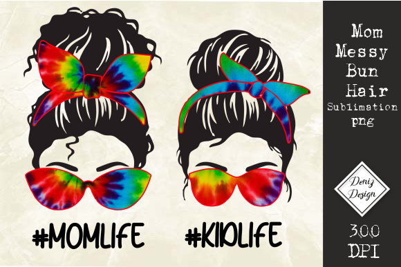 Mom Life, Kid Life Messy Sublimation Design Review