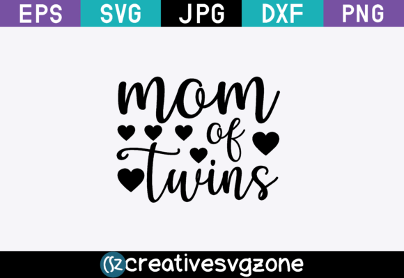 Mom of Twins: A Heartfelt Embroidery Design for Real Projects