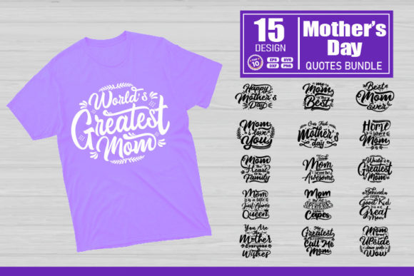 Mother s Day Quotes SVG Design Bundle Review